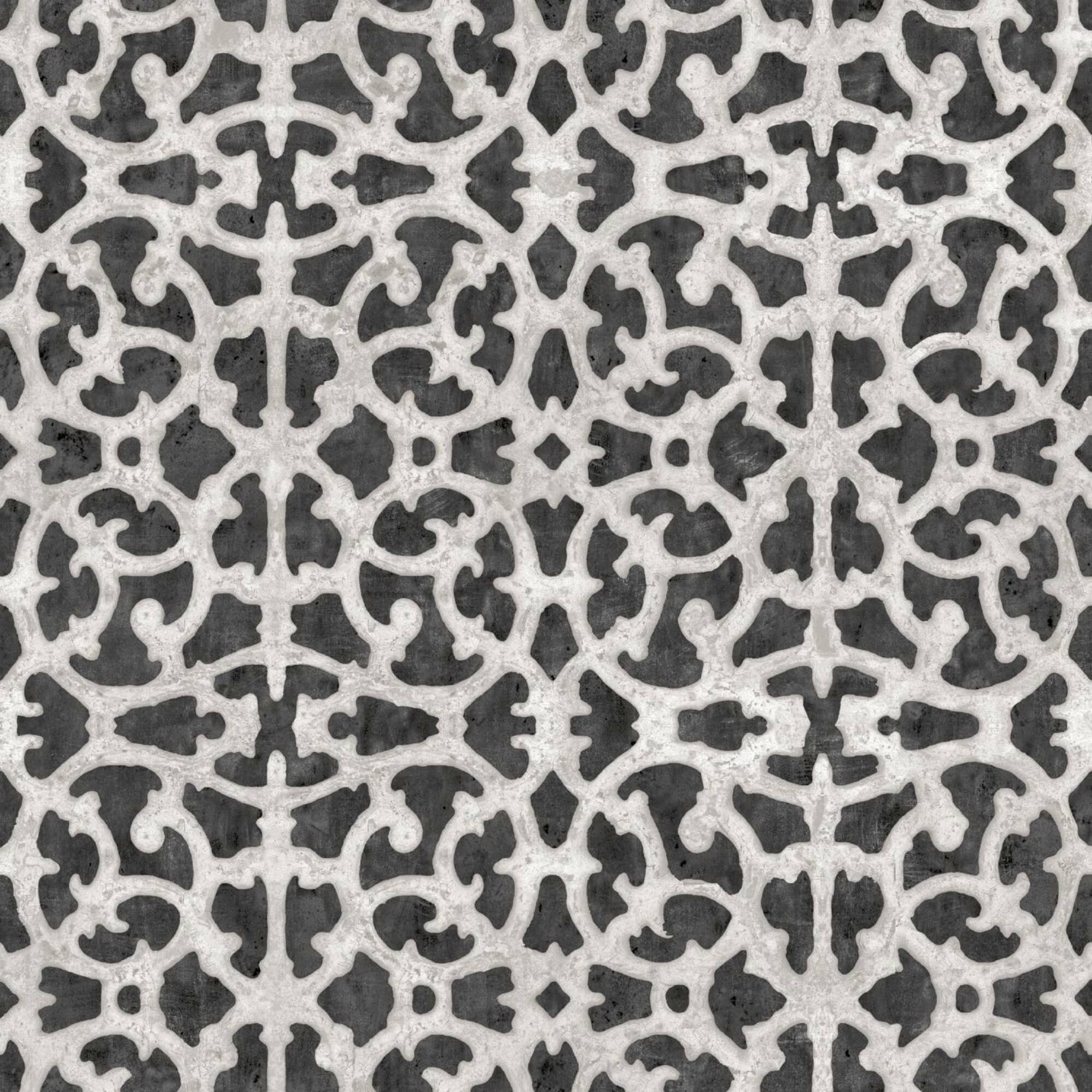 RoomMates Scroll Gate Peel & Stick Wallpaper
